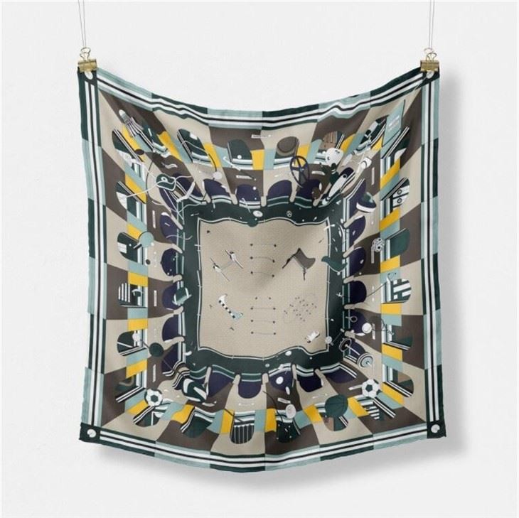silk scarf729